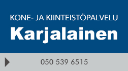 Kone- ja kiinteistöpalvelu Karjalainen logo